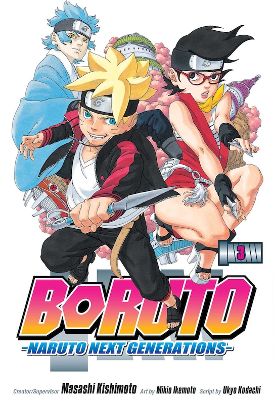 Front cover_Boruto: Naruto Next Generations, Vol. 3