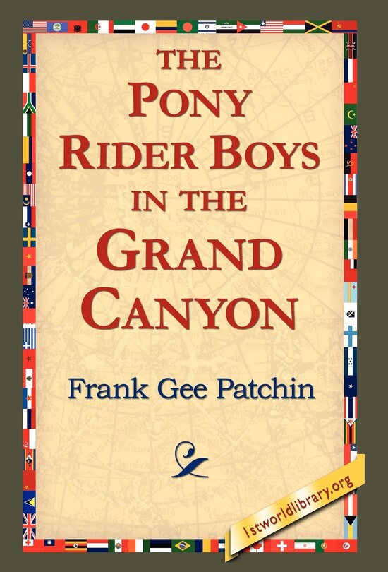 Couverture_The Pony Rider Boys In The Grand Canyon