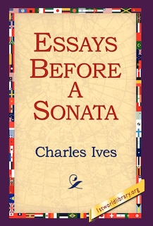 Couverture_Essays Before A Sonata