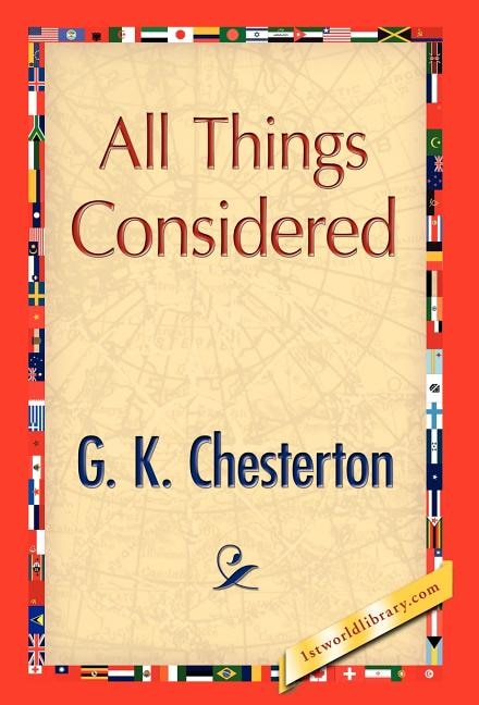 Front cover_All Things Considered