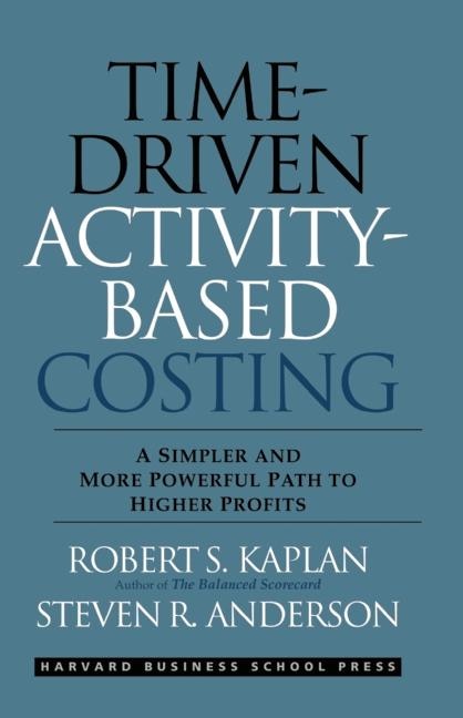 Front cover_Time-Driven Activity-Based Costing