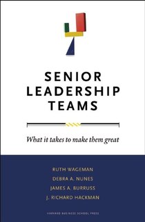 Front cover_Senior Leadership Teams