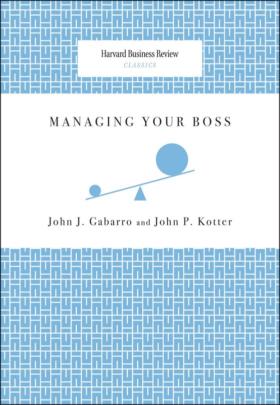 Front cover_Managing Your Boss