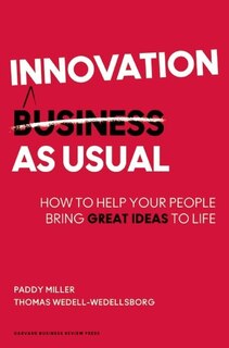 Front cover_Innovation as Usual