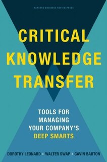 Couverture_Critical Knowledge Transfer