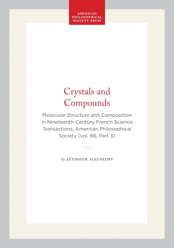 Couverture_Crystals and Compounds