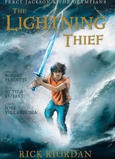 Front cover_Percy Jackson And The Olympians The Lightning Thief: The Graphic Novel