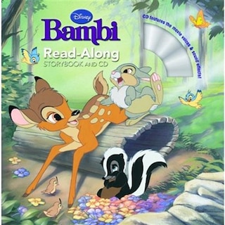 Couverture_Bambi Read-Along Storybook and CD