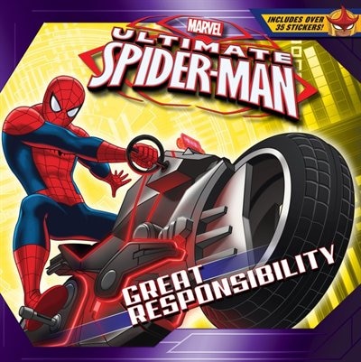 Front cover_Ultimate Spider-man Great Responsibility