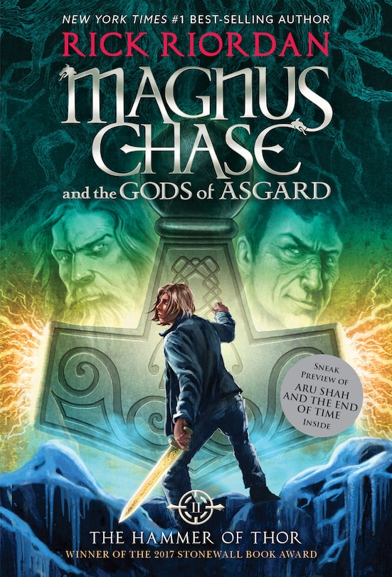 Front cover_Magnus Chase and the Gods of Asgard, Book 2: Hammer of Thor, The