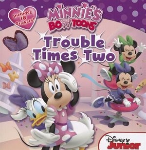 Front cover_Minnie's Bow-toons Trouble Times Two