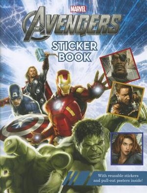 Couverture_The Avengers Reusable Sticker Book
