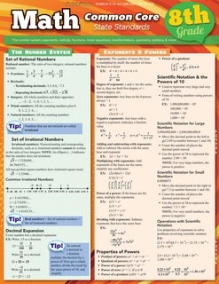 Front cover_Math Common Core 8th Grade