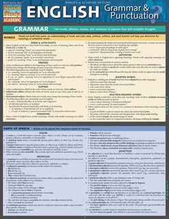 Front cover_English Grammar and Punctuation