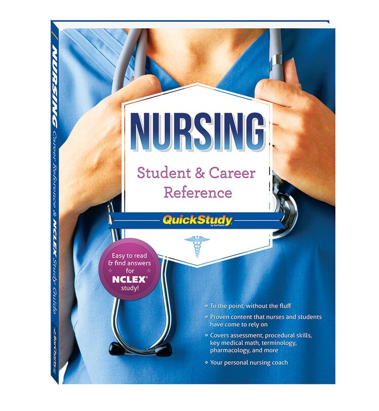 Front cover_Nursing Student And Career Reference Quickstudy
