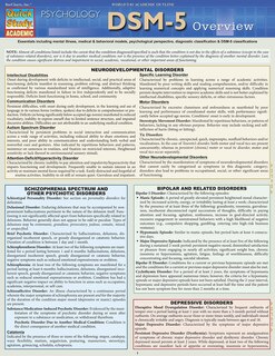 Front cover_Dsm-5 Overview