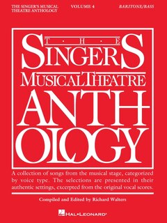 Couverture_Singer's Musical Theatre Anthology - Volume 4 Baritone/Bass Book