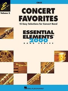 Front cover_Concert Favorites Vol. 2 - Oboe