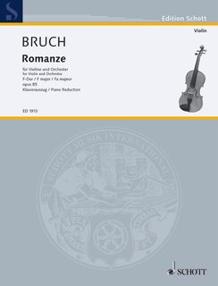 Couverture_Romanze in F Major Op. 85