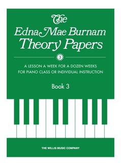 Theory Papers Book 3: Later Elementary Level