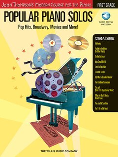 Front cover_Popular Piano Solos - Grade 1 - Book/online Audio