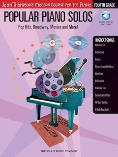 Front cover_Popular Piano Solos - Grade 4 - Book/audio