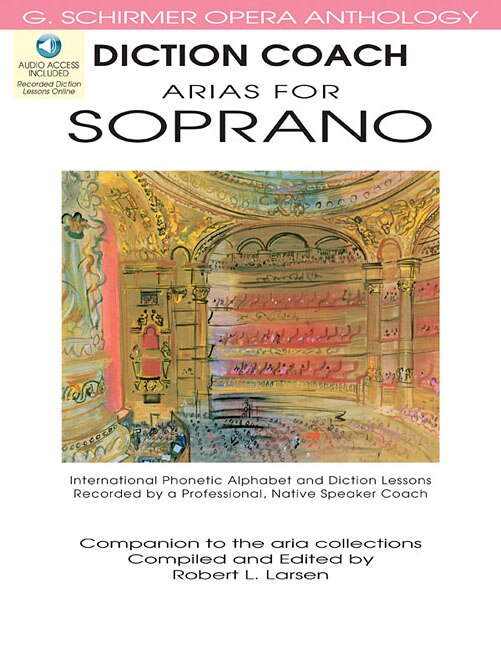 Couverture_Diction Coach - G. Schirmer Opera Anthology (Arias for Soprano)