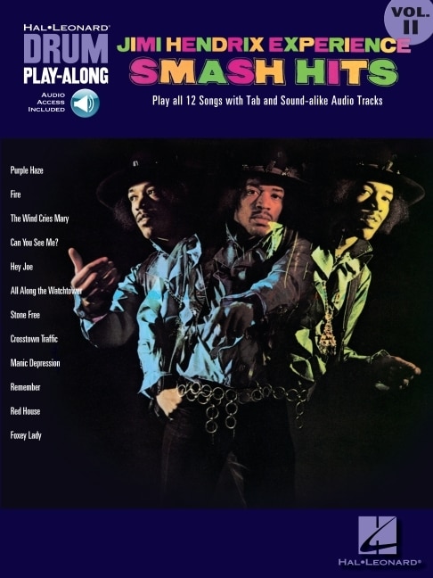 Jimi Hendrix Experience - Smash Hits: Drum Play-Along Volume 11