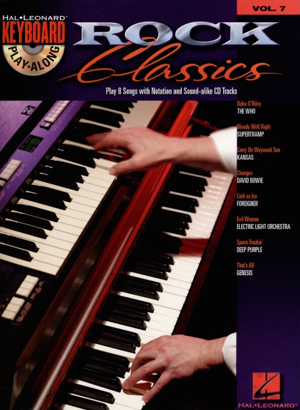 Rock Classics: Keyboard Play-Along Volume 7