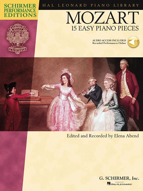 Front cover_Mozart - 15 Easy Piano Pieces