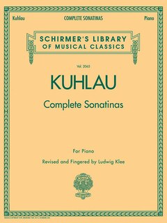 Couverture_Kuhlau - Complete Sonatinas for Piano