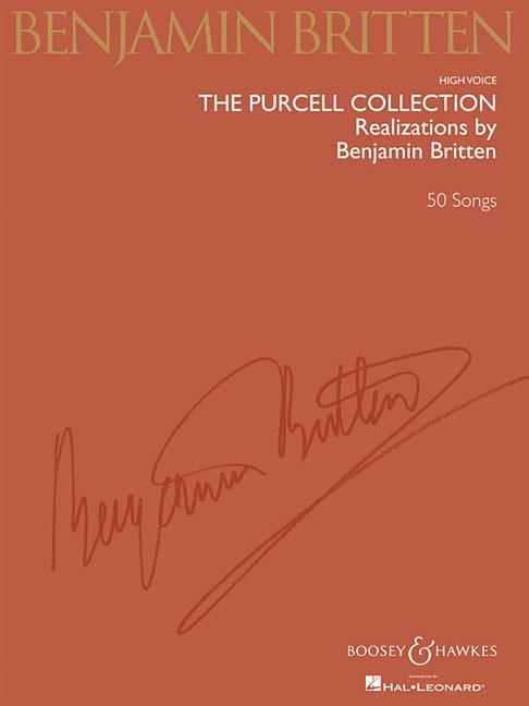The Purcell Collection - Realizations by Benjamin Britten: 50 Songs High Voice