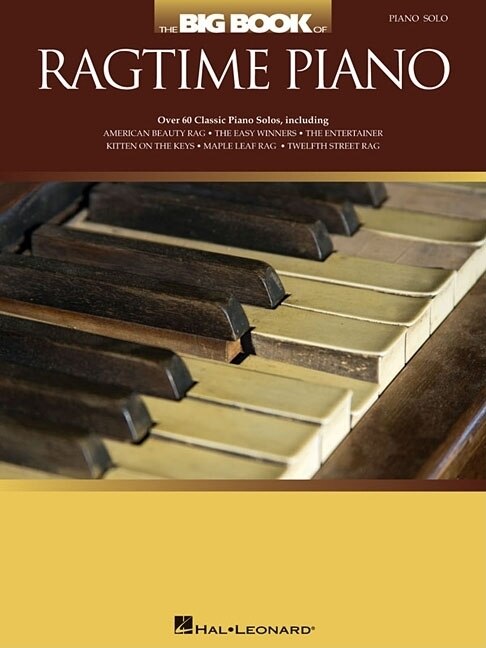 Front cover_The Big Book of Ragtime Piano