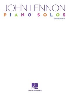 Front cover_John Lennon Piano Solos