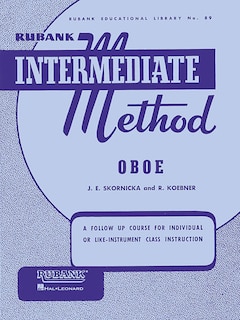Couverture_Rubank Intermediate Method - Oboe
