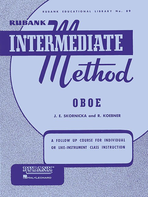 Couverture_Rubank Intermediate Method - Oboe