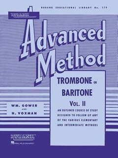 Front cover_Rubank Advanced Method - Trombone Or Baritone, Vol. 2