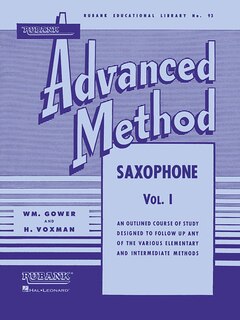 Couverture_Rubank Advanced Method - Saxophone Vol. 1