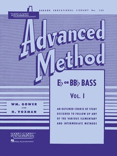 Couverture_Rubank Advanced Method, Vol. 1 - Bass/tuba (b.c.)