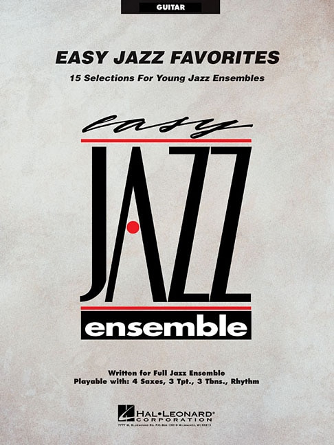 Front cover_Easy Jazz Favorites - Guitar