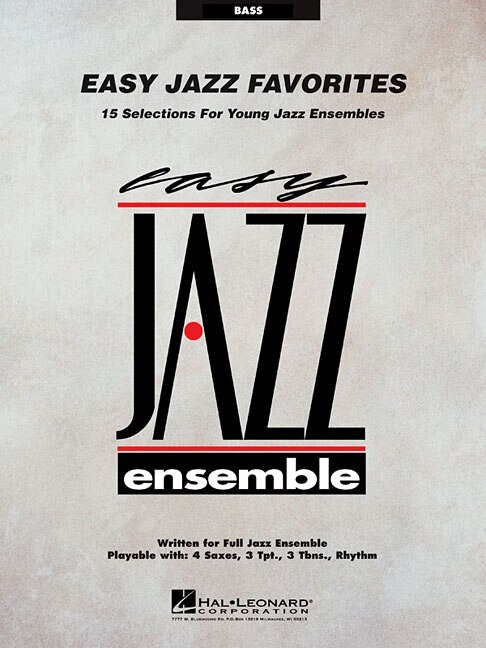 Front cover_Easy Jazz Favorites - Bass