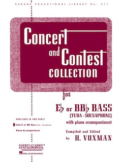 Couverture_Concert And Contest Collection For Bass/tuba (b.c.)