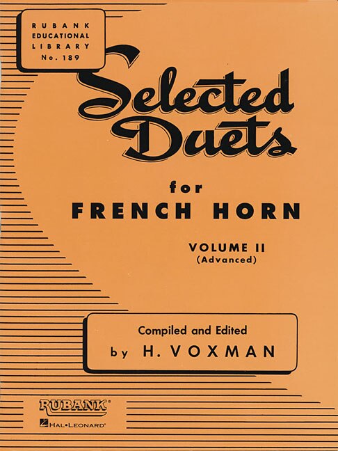 Front cover_Selected Duets For French Horn