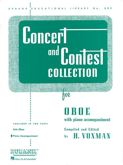 Front cover_Concert And Contest Collection For Oboe