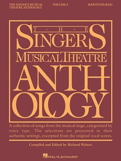 Couverture_Singer's Musical Theatre Anthology - Volume 5