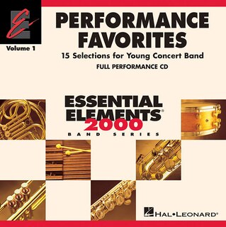 Couverture_Performance Favorites, Vol. 1 - Full Performance CD