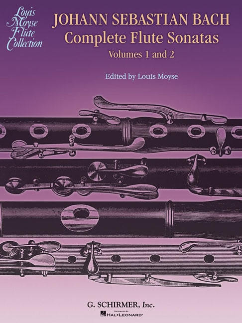 Bach Complete Flute Sonatas - Volumes 1 And 2