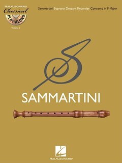 Descant (Soprano) Recorder Concerto in F Major: Classical Play-Along Volume 2