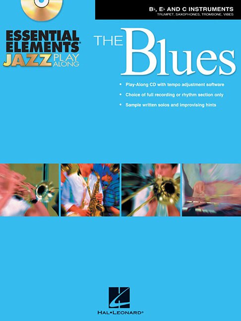 Couverture_Essential Elements Jazz Play-along - The Blues