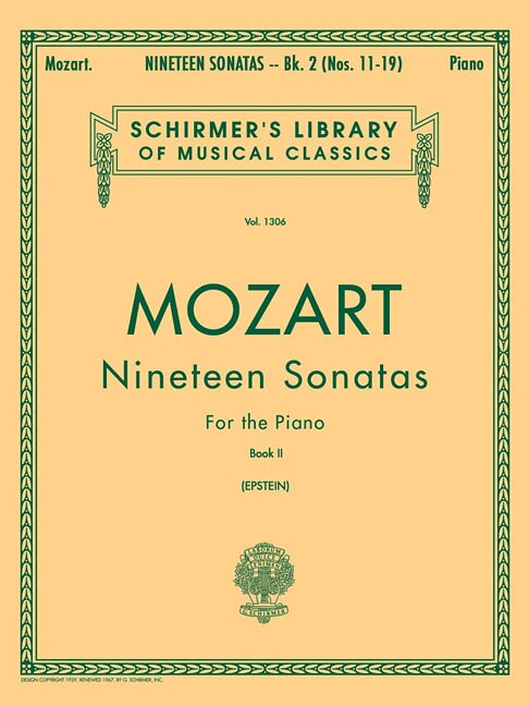 Front cover_19 Sonatas - Book 2